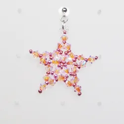Pierces - Silver brass - Earrings Virgo - Pierces - Silver brass - Laiton argenté